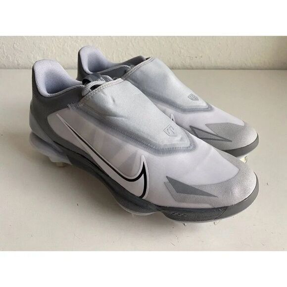 Nike Force Zoom Trout 8 Pro Metal Baseball Cleats Men’s Sz 13 Gray CZ5915-001 - Picture 3 of 11
